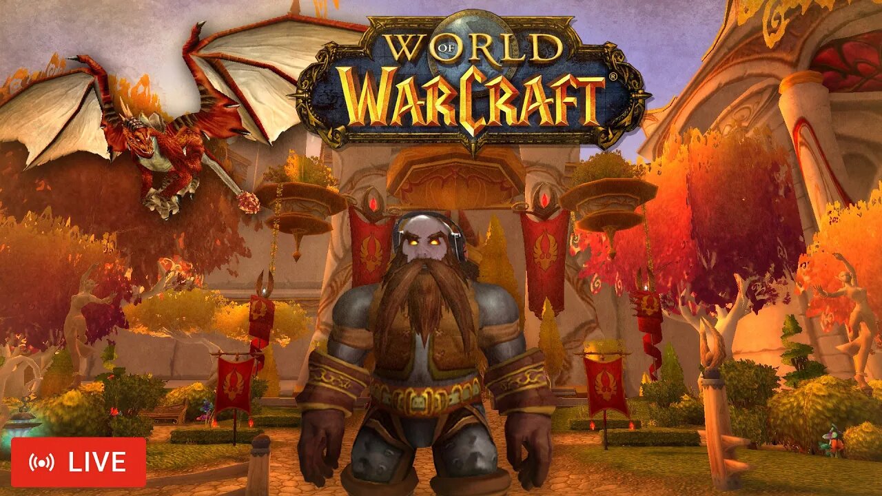 LIVE - WORLD OF WARCRAFT | FINISHING SHADOWLANDS!