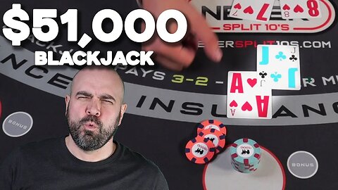 $50,000 High Roller Blackjack Bets - E.159