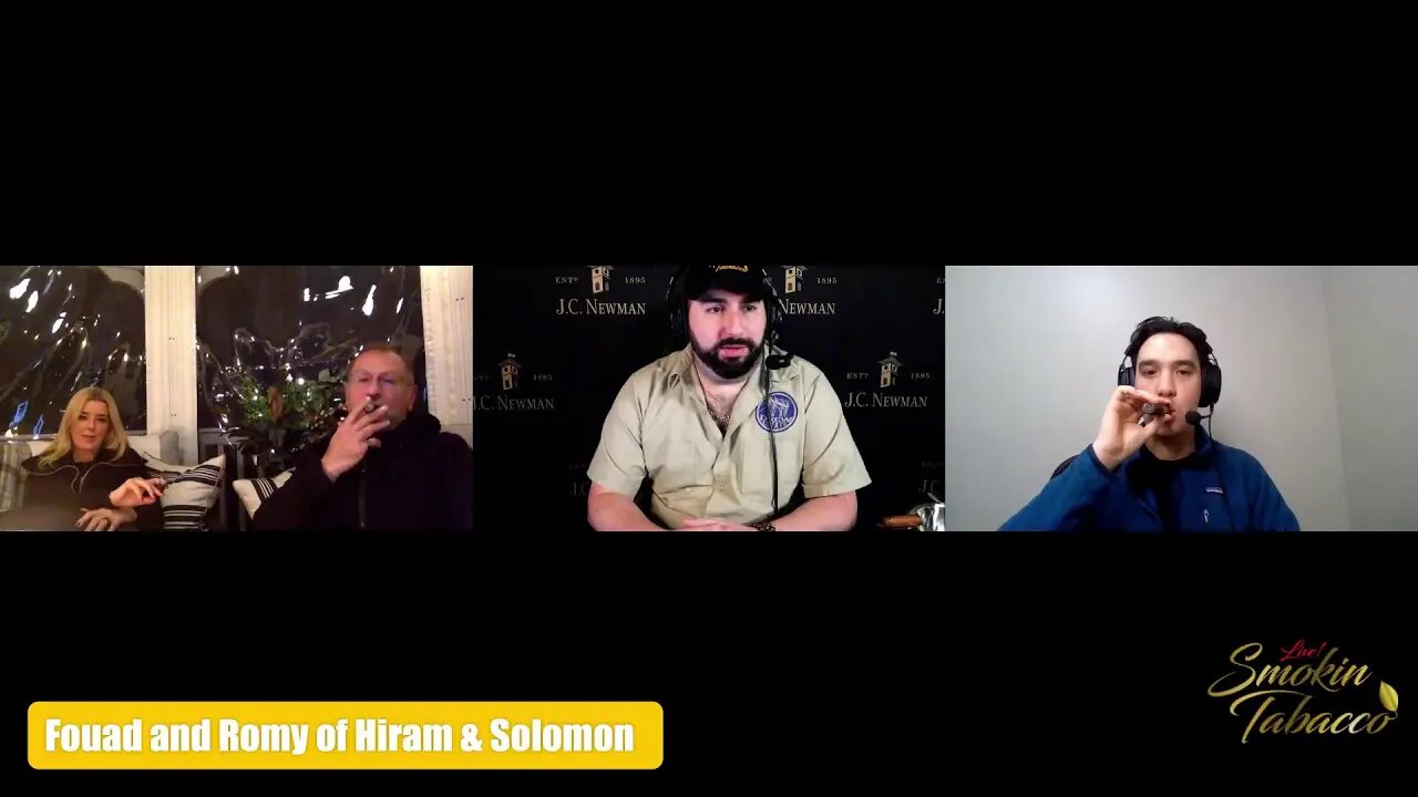 The Smokin Tabacco Show: Fouad and Romy of Hiram & Solomon Cigars