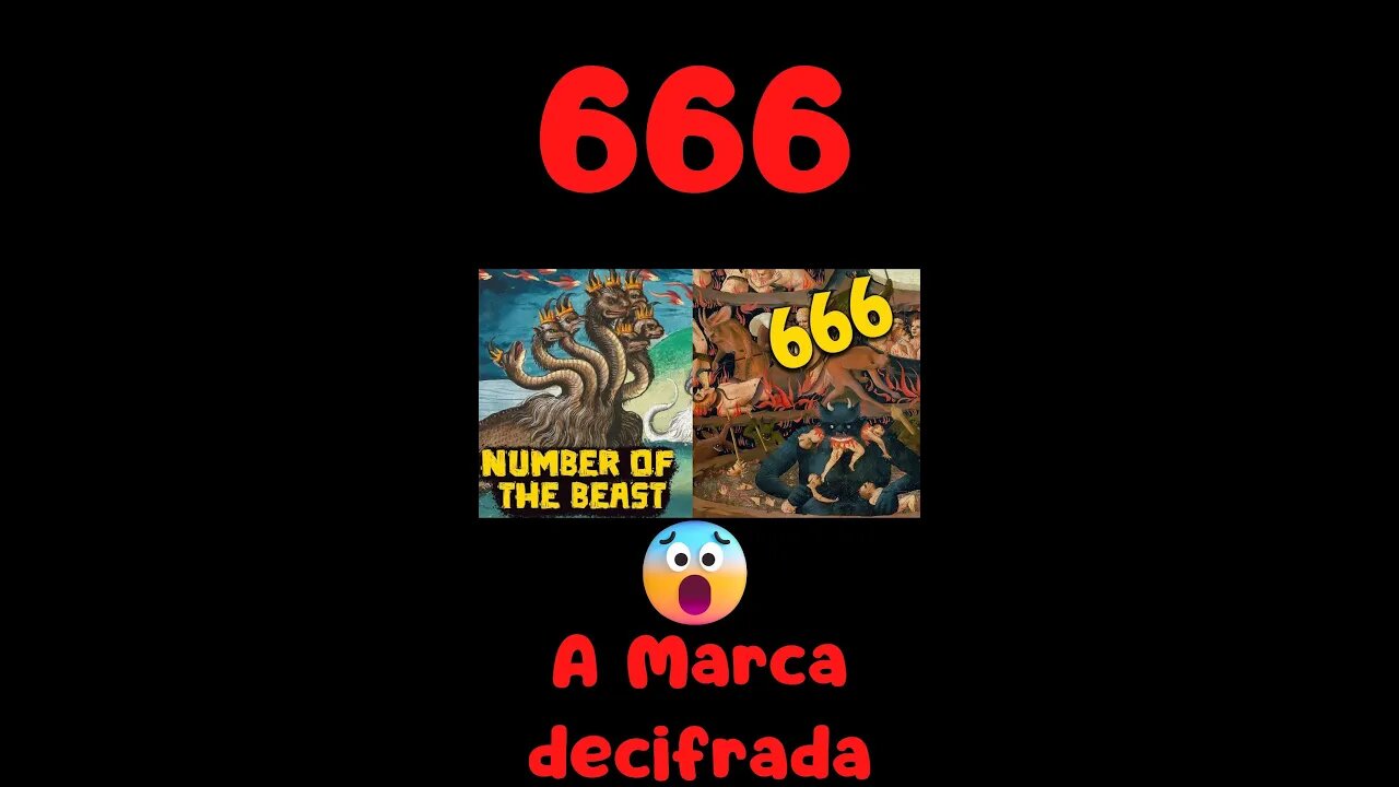 👉😀❤️ 666, a revelação da Marca da Besta. Bombástico. As Melhores Pregações e Mensagens Evangélicas.