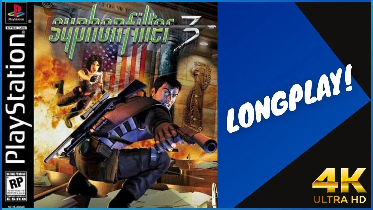 Syphon Filter 3 (PS4/PS5) Digital Edition PSN | Playthrough! NO COMMENTARY!