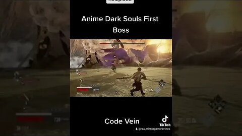 Code Vein First Boss