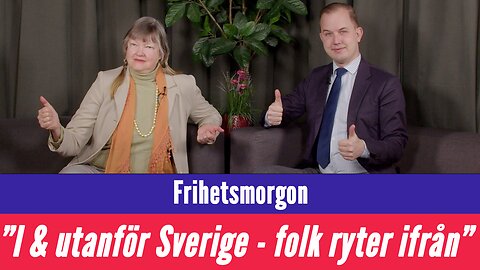 Frihetsmorgon - "Folket sätter ned foten runt om i hela Europa"