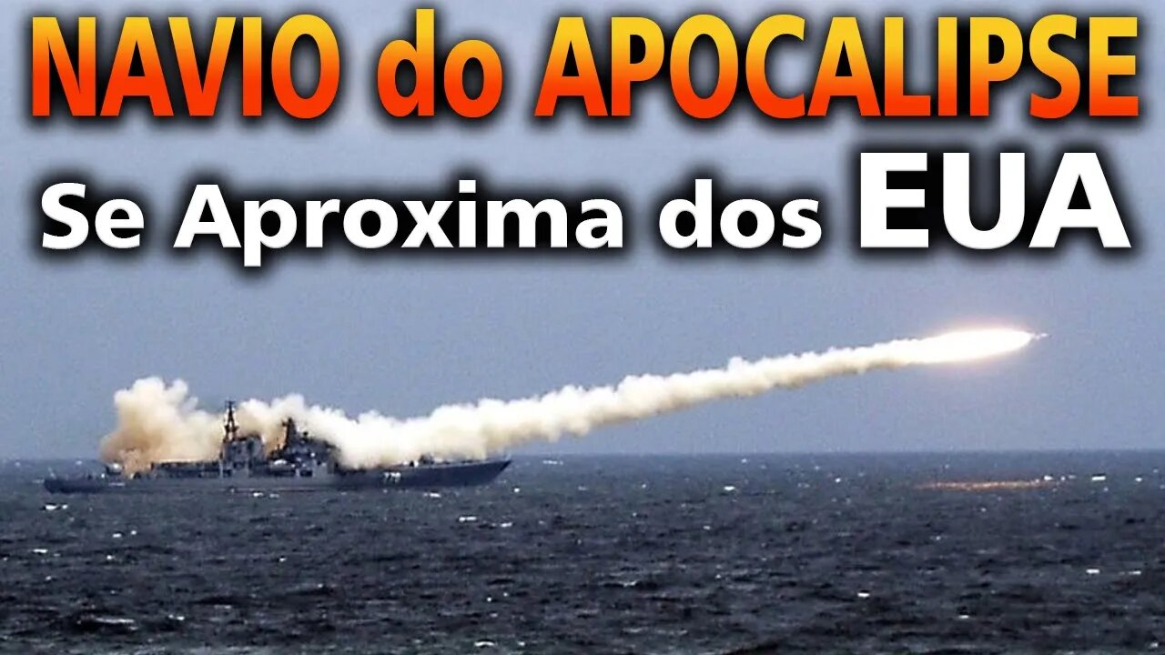 O "navio russo do apocalipse" navegando rumo aos EUA – "Contra ele não há defesa!"