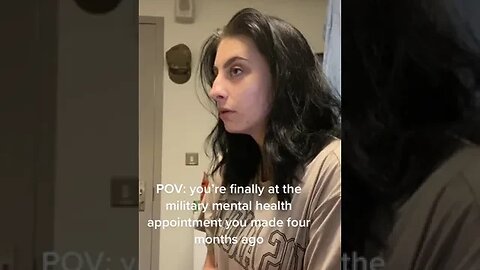 POV you te hally af the military mental health Video By ryxnstxrzy #Shorts