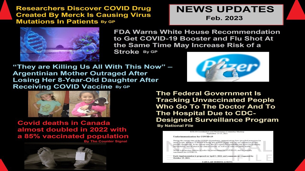 Mother Outraged After 8 Yr. Old Dies After Covid Vax / Fed Tracking Unvaxxed, & More News