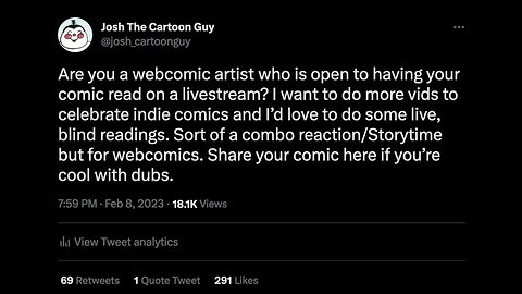I Will Read Your Webcomic
