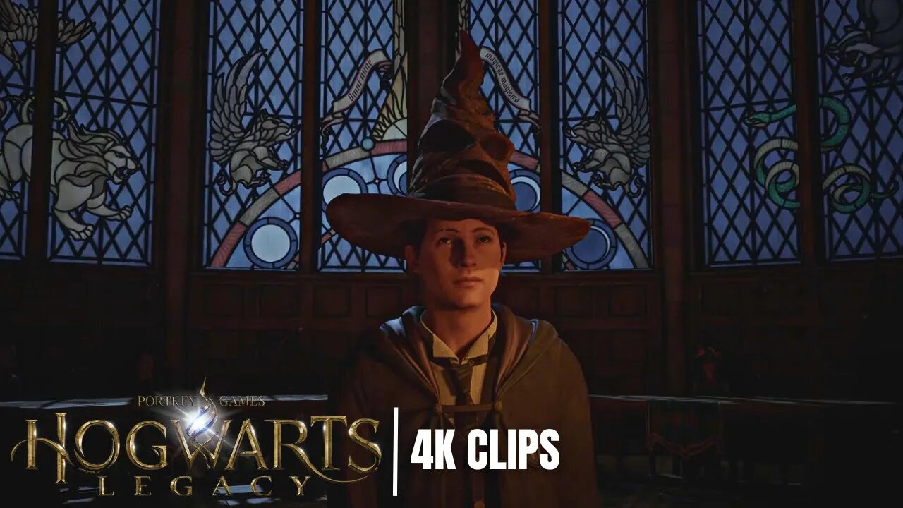 Headmaster Black & The Sorting Ceremony | Hogwarts Legacy 4K Clips