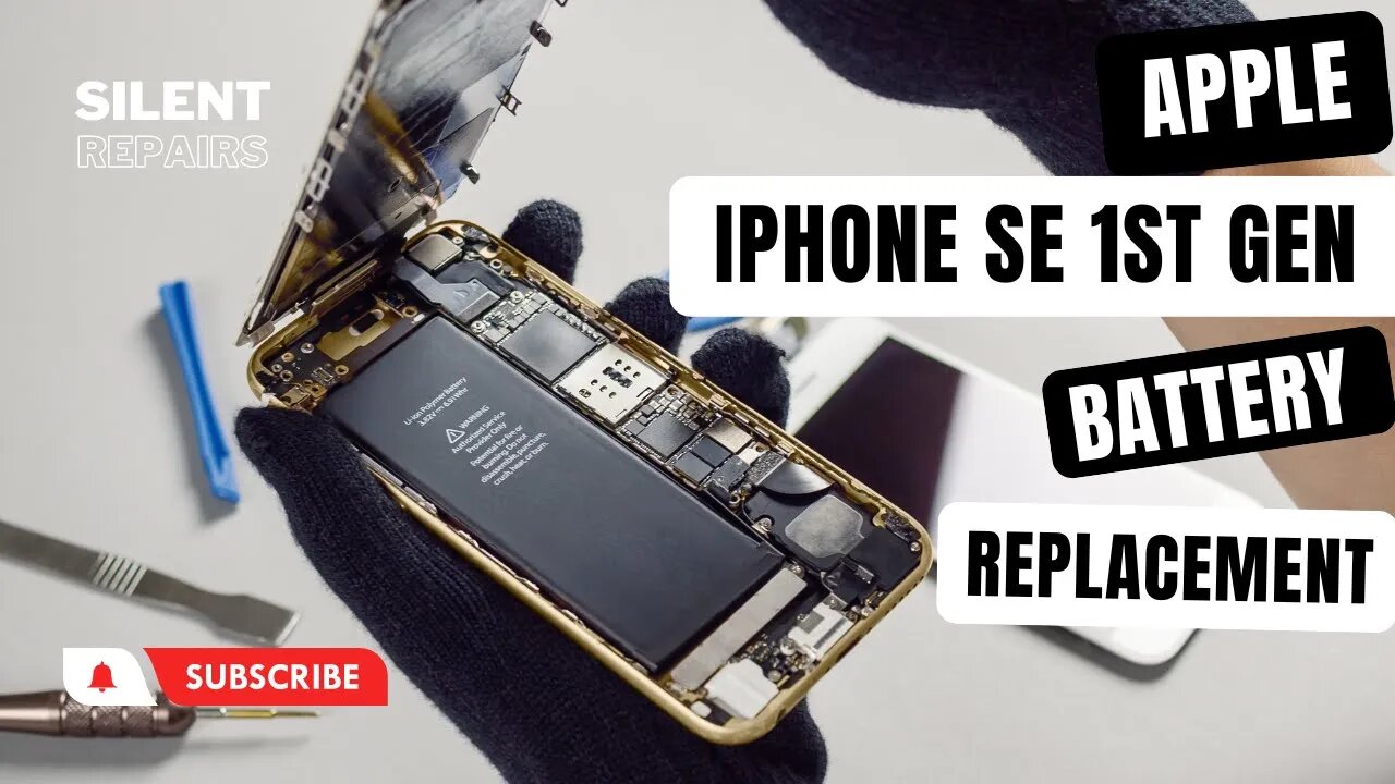 Apple Iphone SE 1st Gen | battery repair | Battery replacement | Repair video