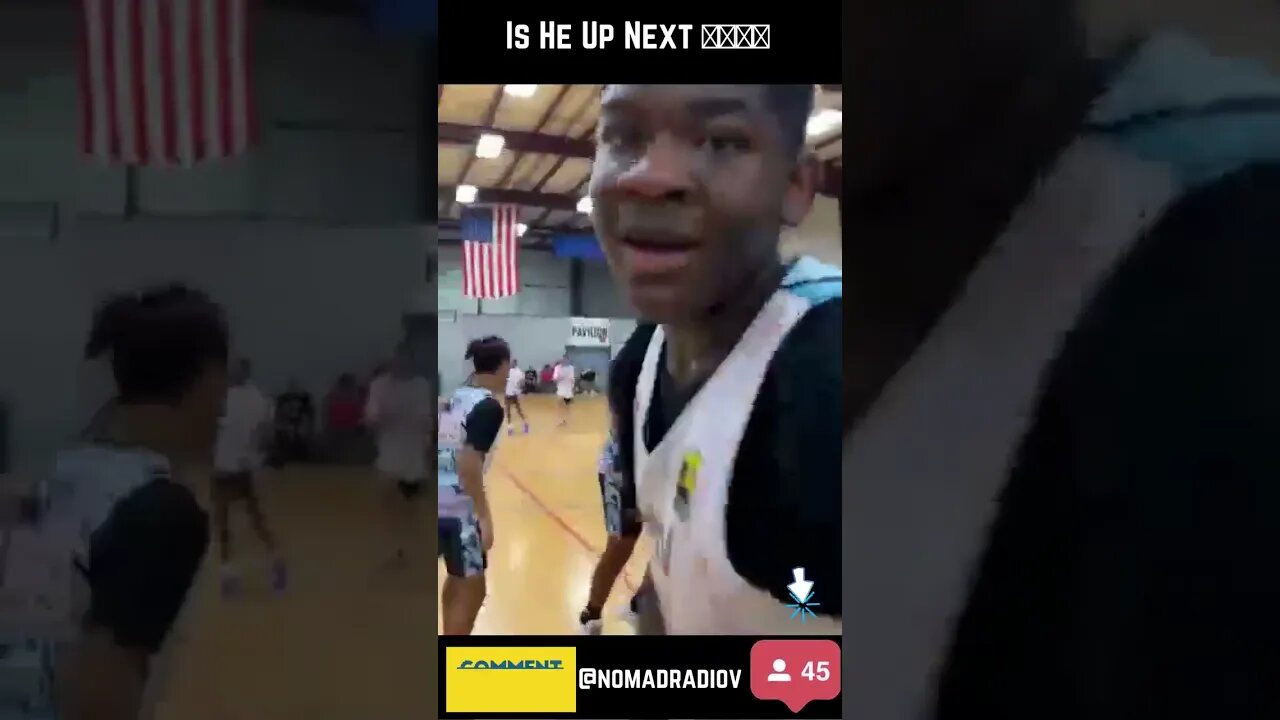 Is He Up Next 👀🏀👀🏀Comment Below #viral #ballislife #shortsvideo #nomadradio #shorts