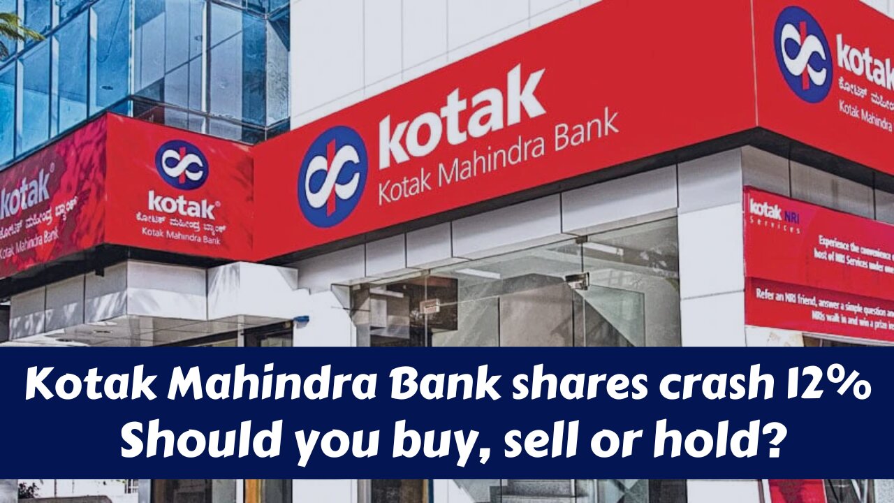 Kotak Mahindra Bank stock loss erodes Rs 4,281 crore from mutual funds | RBI | Share market News