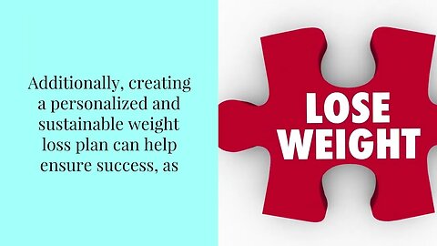 The Secret to Long-Term Weight Loss