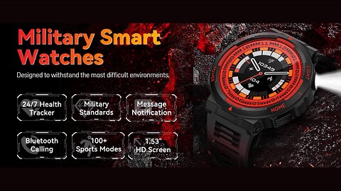 Military Smart Watches for Men