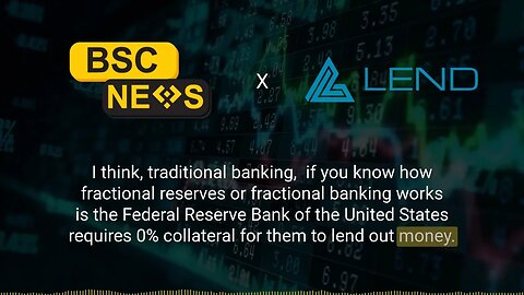 BSC News LIVE Shorts - Are Banks Threatened by Crypto? Featuring LEND