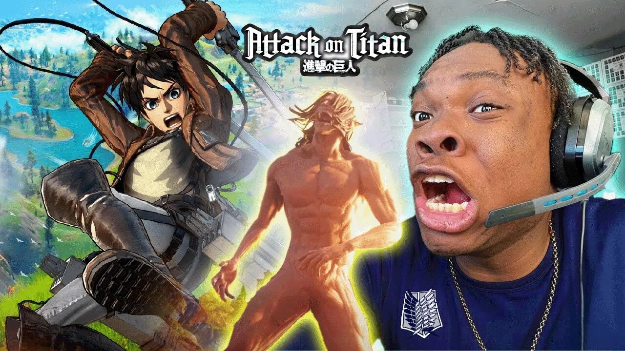 Attack on Titan x Fortnite | Reaction