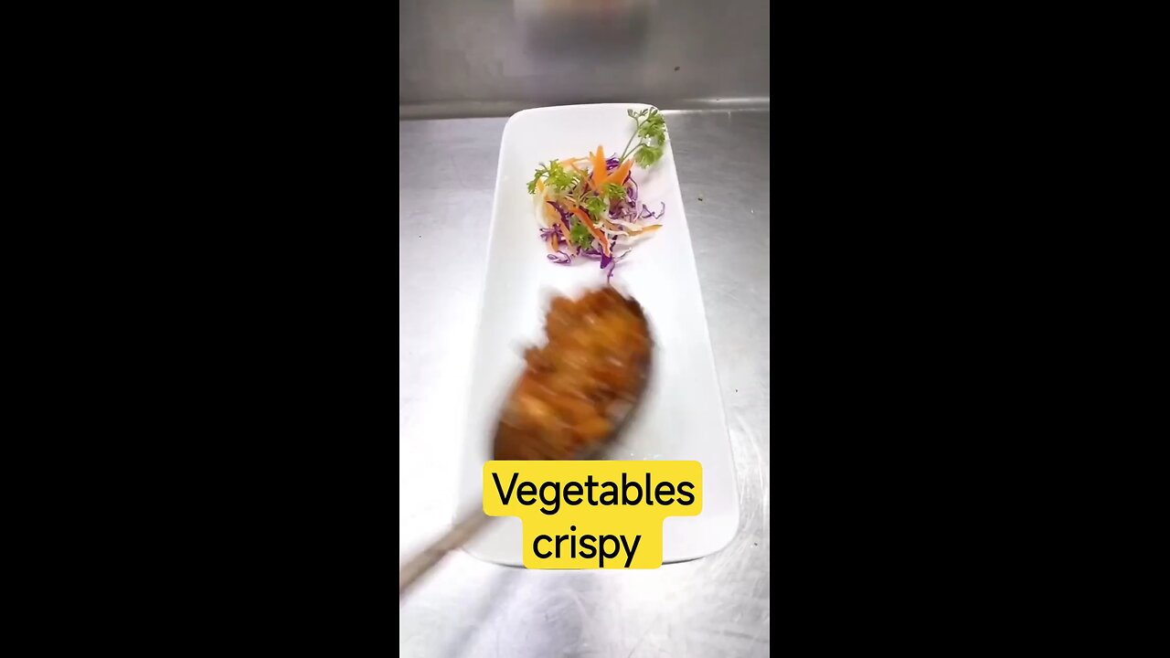 very delicious and crispy vegetable recipe