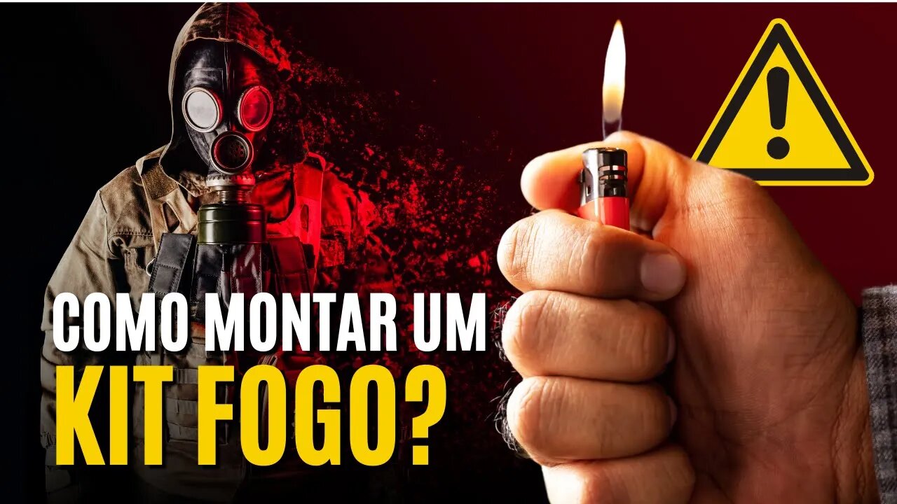 Quais ITENS um KIT FOGO precisa ter? E por que ele é IMPORTANTE? #kitfogo #sobrevivência