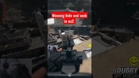 winning hide and seek in wz2 #shorts #gaming #funnymoments #callofduty #warzone2