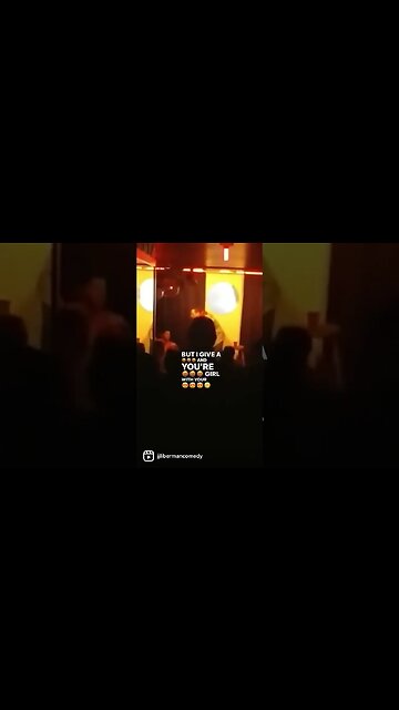 Comedian fights drunk heckler