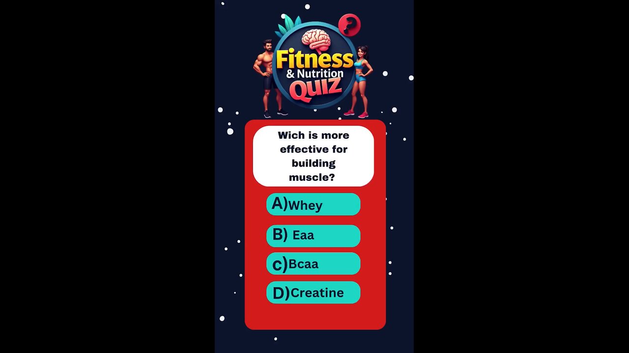 Fitness quiz test