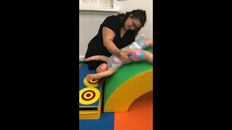 Her First Backflip at 19 Months Old!