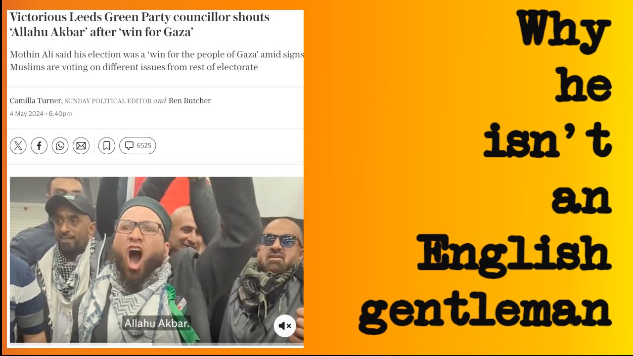 Councillor puts Gaza ahead of Leeds - The Telegraph is surprised