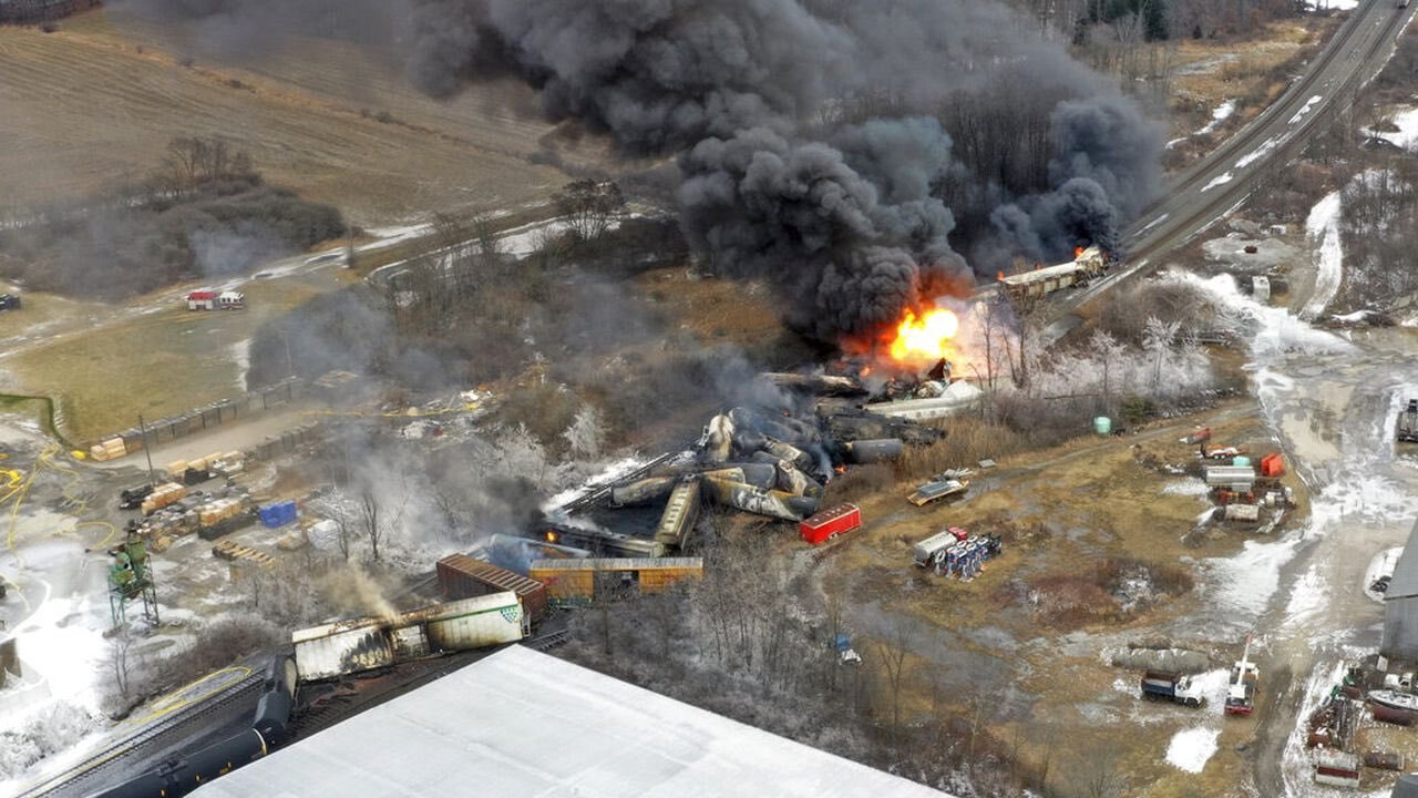 Train Derailment Toxic Disaster - Memory Holed