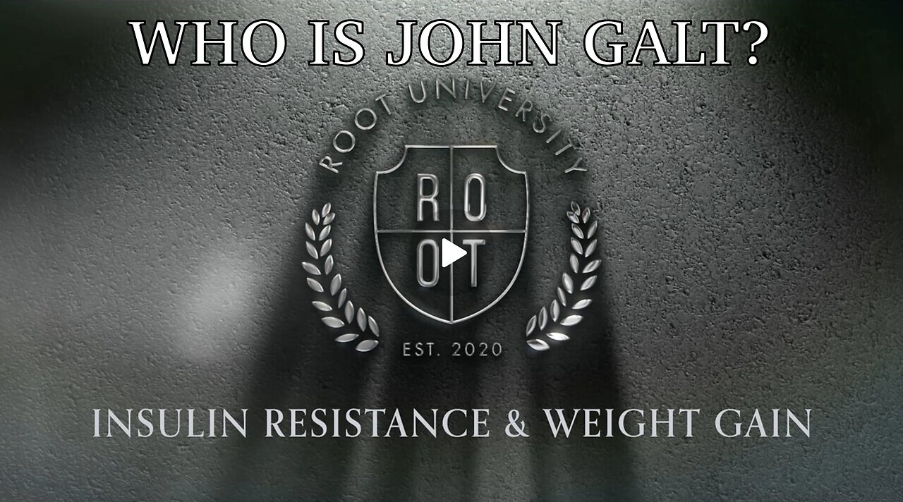 DISCOVER THE ANSWER TO Insulin Resistance & Weight Gain | ROOT University. TY JGANON, SGANON