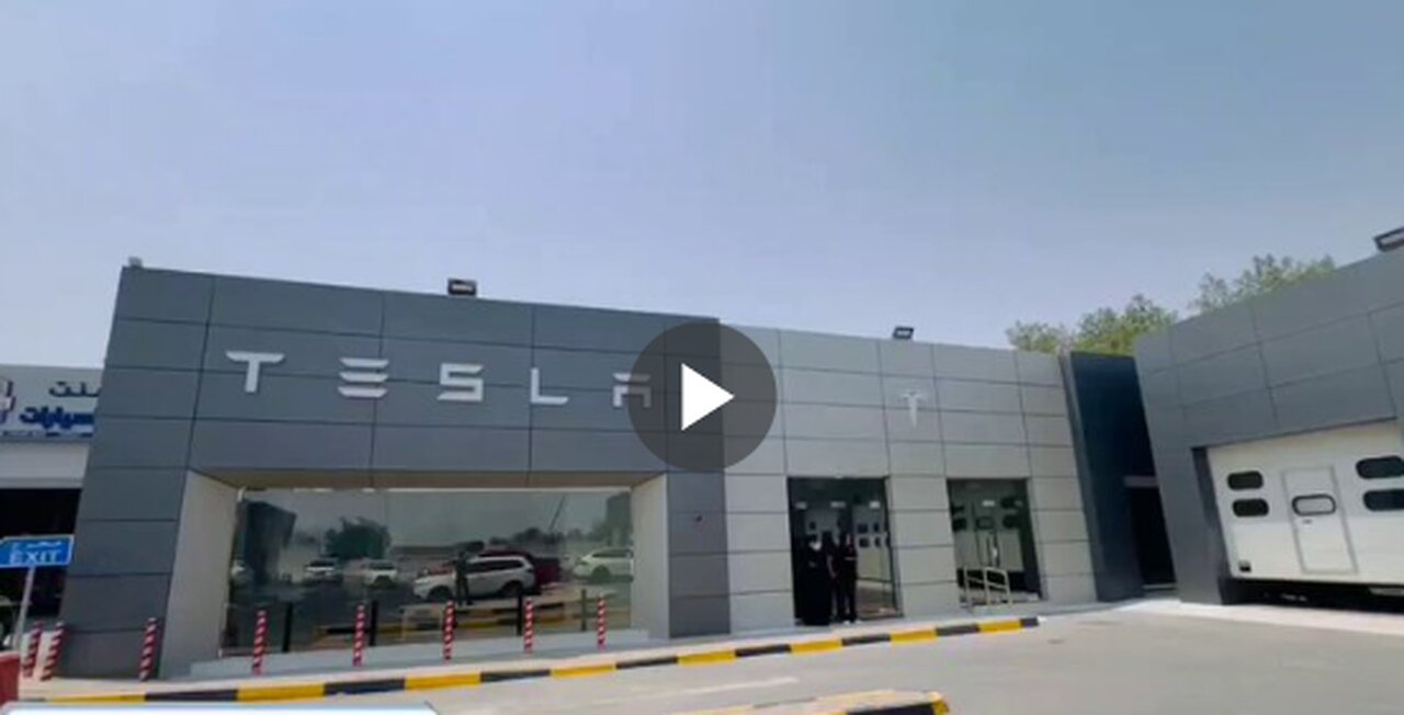 Tesla opens a new service center in Qatar."