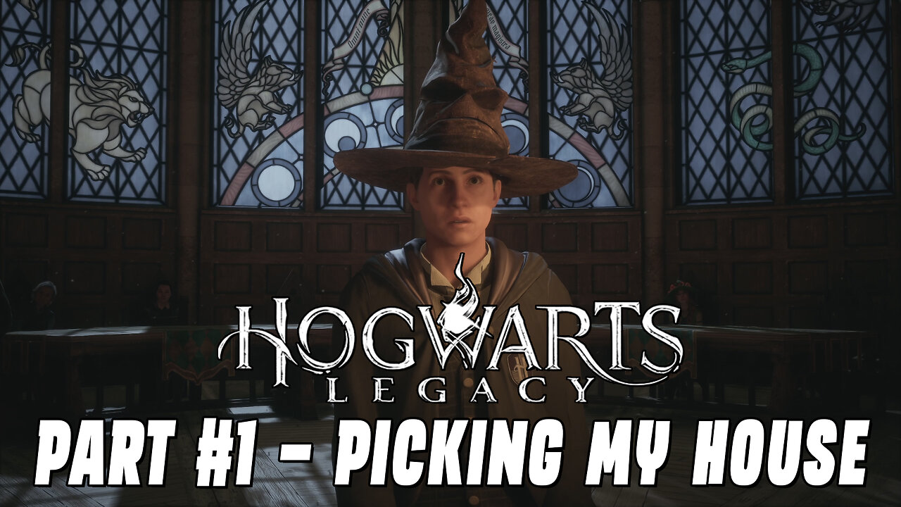 HOGWARTS LEGACY PART #1 - PICKED MY HOUSE!