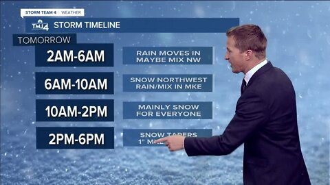 A Winter Weather Advisory will be in effect on Thursday