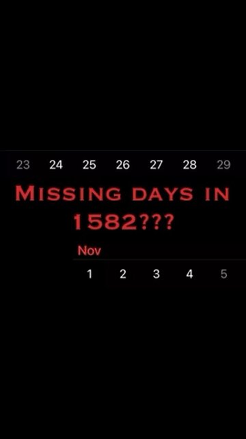 Why Does iPhone Calendar Show Missing Days | October 5-14, 1582