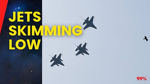 Watch 9 Danish Fighter Jets Skim Airbase at Breakneck Speed