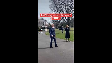 Did Joe Biden just shit his diaper?!