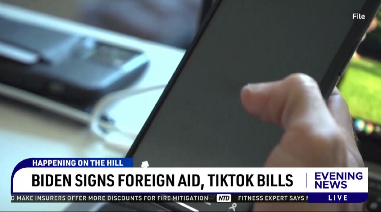 Biden signs Foreign Aid, Tiktok Bills, Blinken on CCP