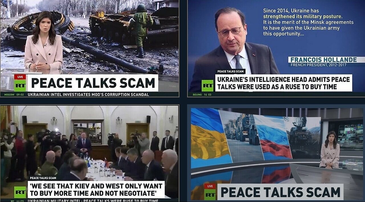 ❗️Peace Talks Were Used As Ruse To Buy Time, Ukraine’s Intelligence Head Admits