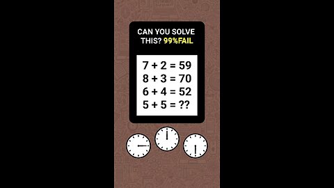 99% Will Fail to Solve This Mind Puzzle! Can You? #realbipuldas #mindpuzzle #brainteaser #canyou