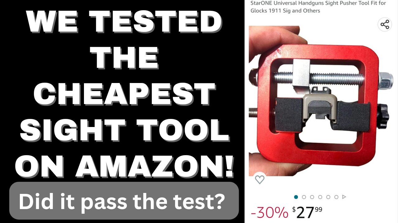 We tested the cheapest sight pusher on Amazon