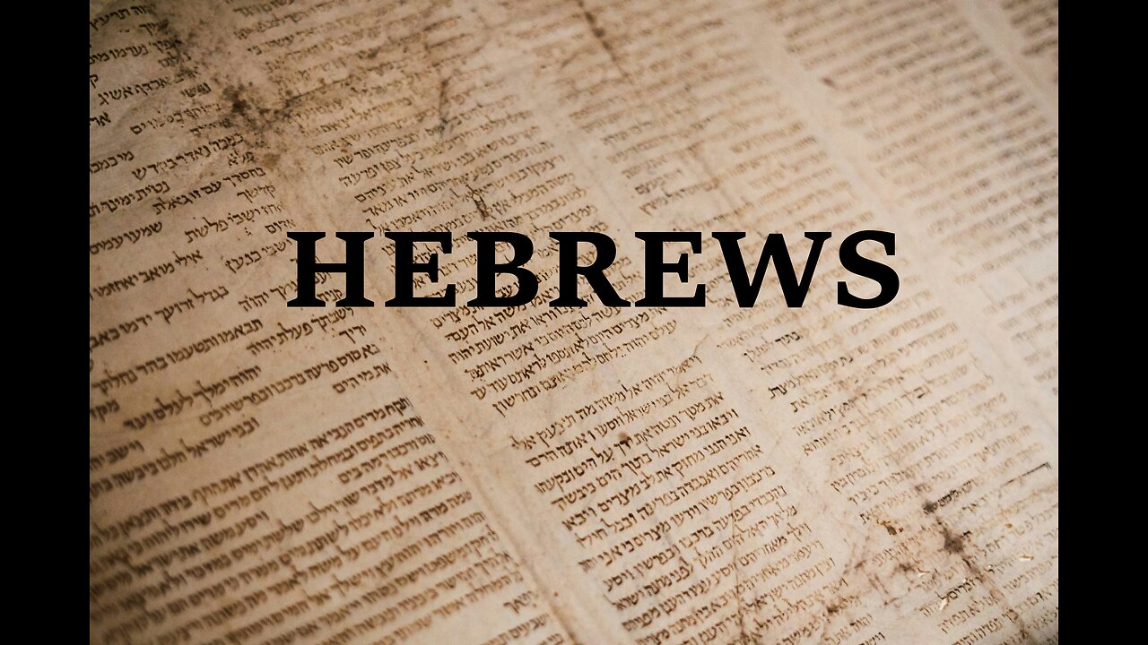 Hebrews 9 | OUT WITH THE OLD, IN WITH THE NEW | 12/1/2024