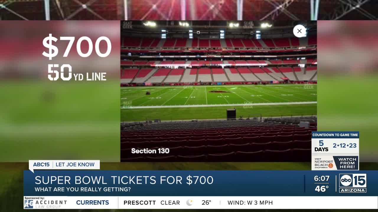 Super Bowl tickets for $700? That's what the posts say, but what are you really getting?