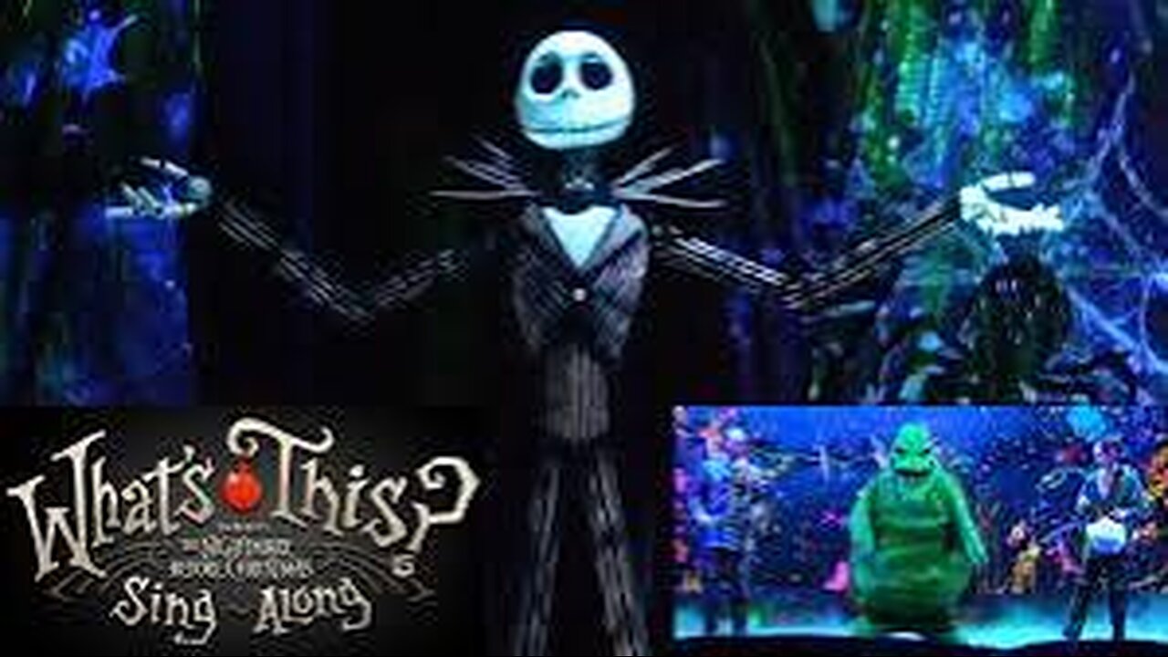 "What's This?" The Nightmare Before Christmas Sing-Along - Full Show at Jollywood Nights 2023 (4K)