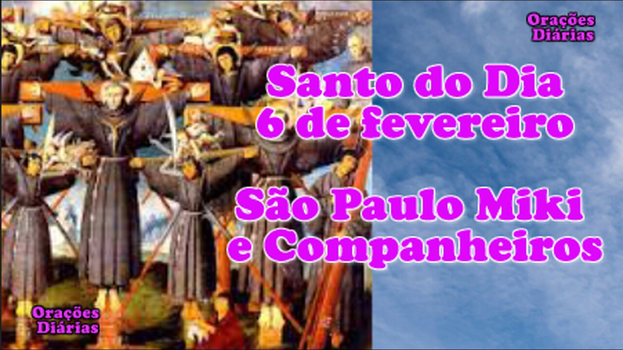 Santo do Dia 6 de Fevereiro, São Paulo Mike e Companheiros