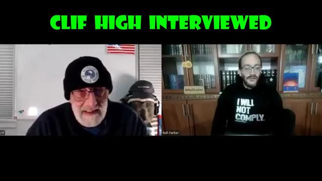 CLIF HIGH INTERVIEWED BY A TALMUDIC JEW