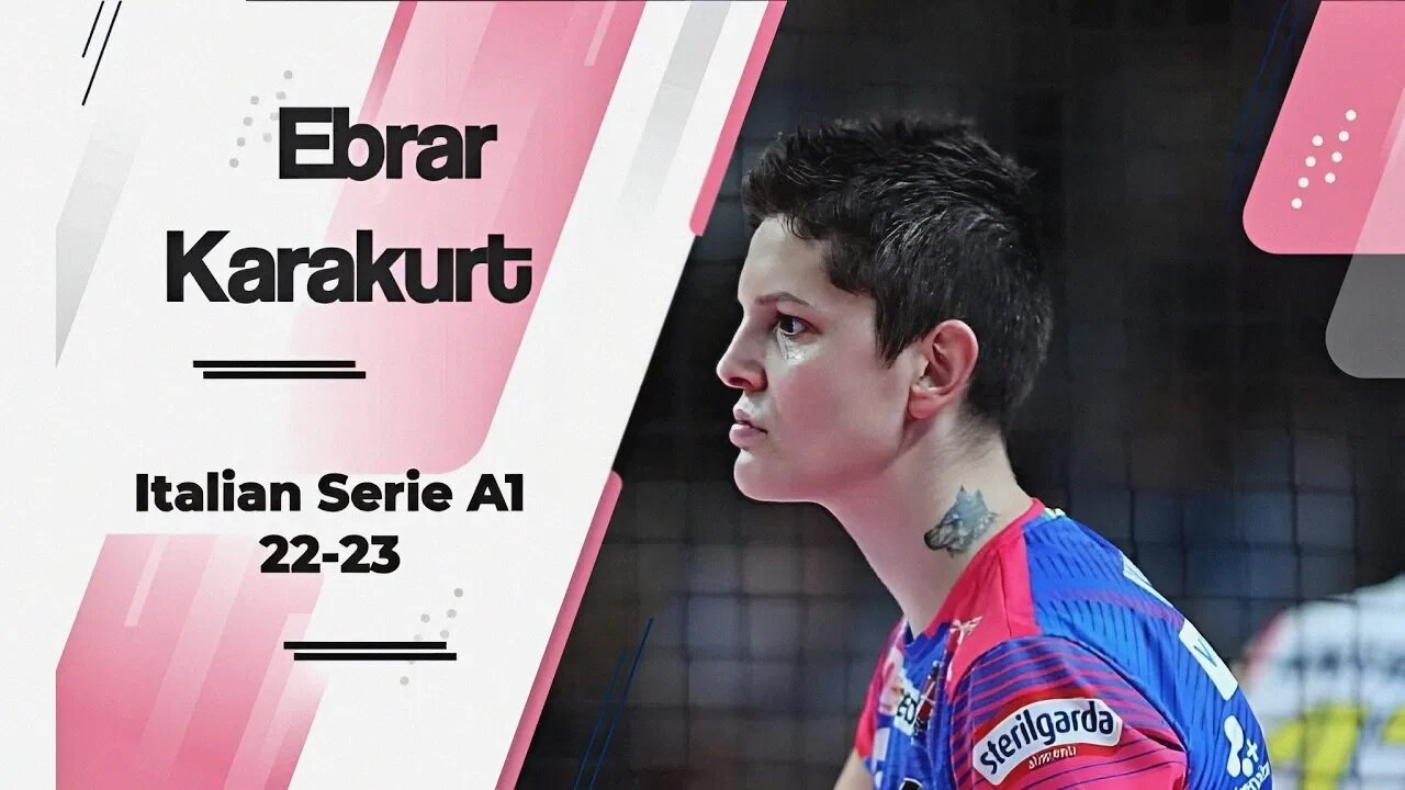 [Italian Serie A1 2022/23] [3rd Round] [Novara vs Scandicci] [Ebrar Karakurt]