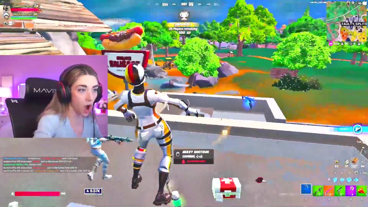 Fortnite Streamers Dying to Hackers #1