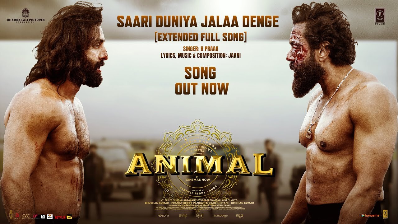 Animal: Saari Duniya Jalaa Denga| Ranbir Kapoor,Bobby D😍| Hit latest Action||