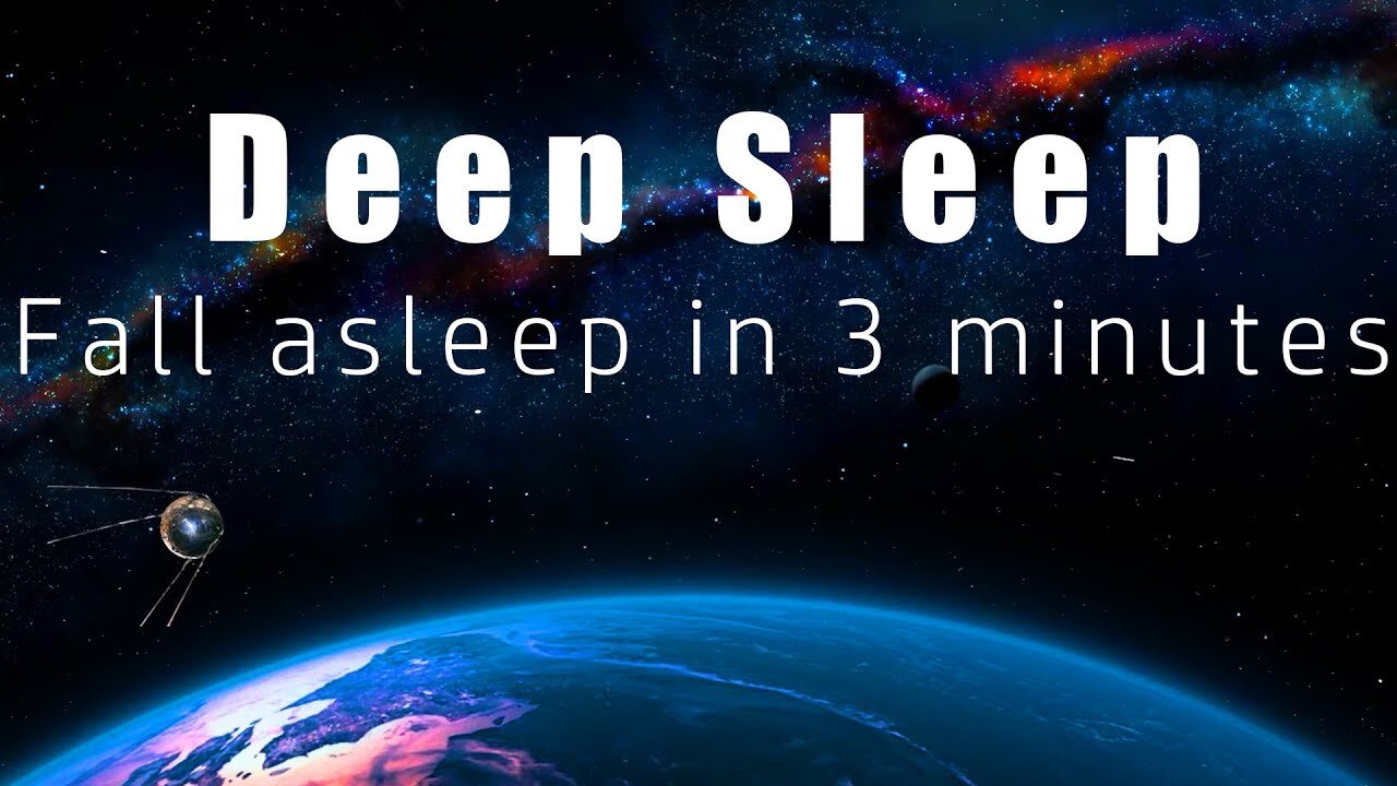 Calming music for sleep🎵Sleep meditation🎵 Sand grains in the universe 🎵 Fall asleep in 3 minutes