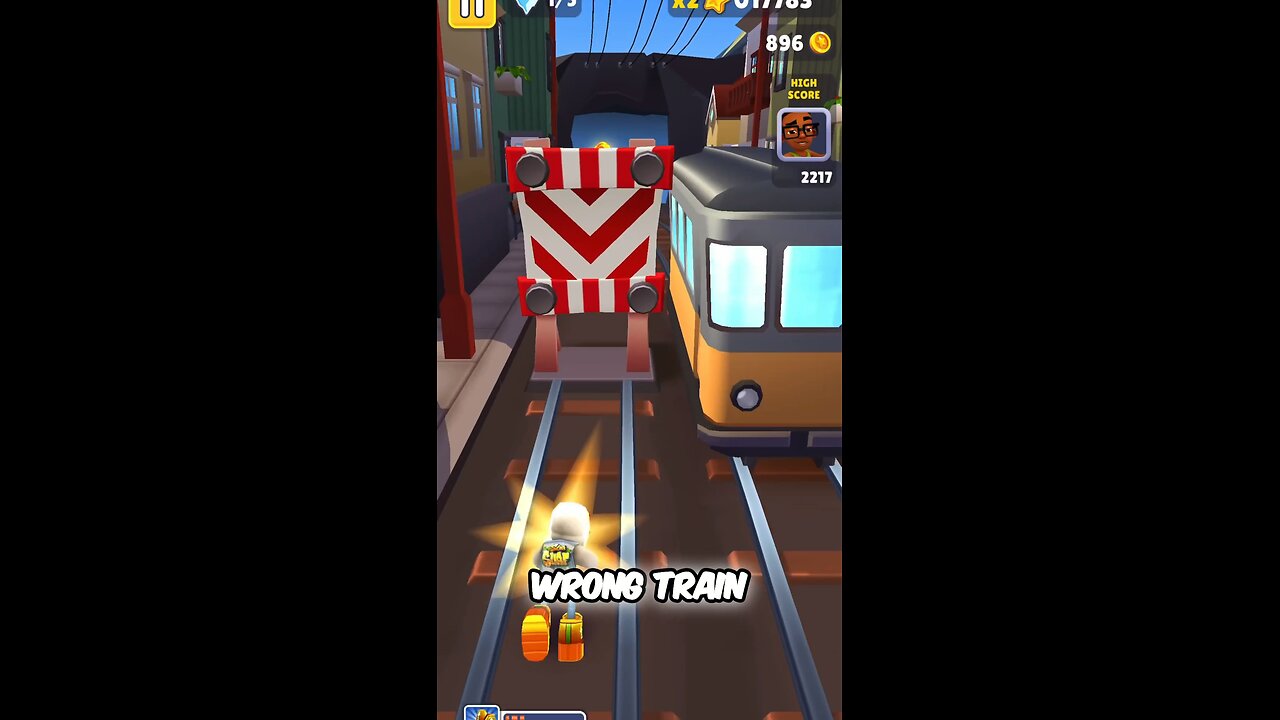 Anonymous message story X Subway surfer gameplay (PART 2)