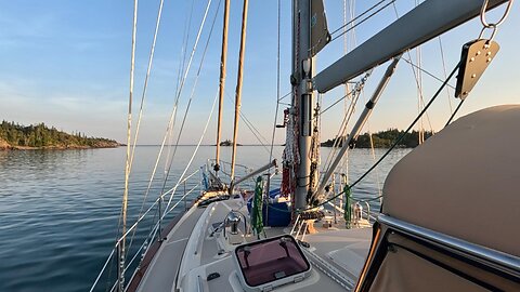 No Sailing on Lake Superior Today, Marathon to Lyda Bay