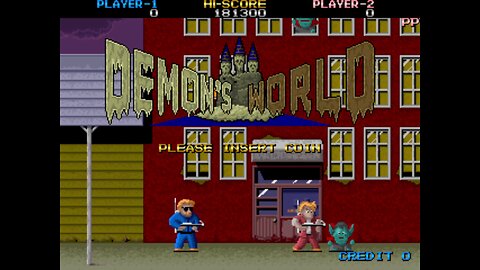 Demon's World Arcade Game, Toaplan 1990, playthrough